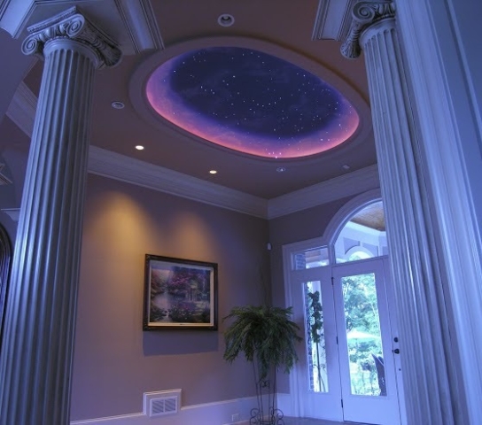 6' x 9' Oval Grande StarDome™ in foyer